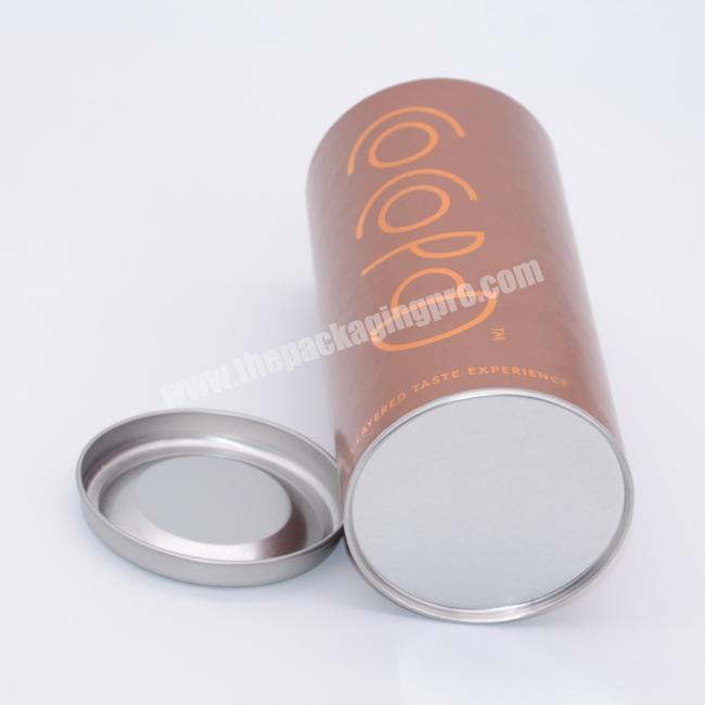 Recyclable Custom Printing Paper Packaging Round Candle Paper Box Container Kraft Paper Tube Packaging for Candle Gift