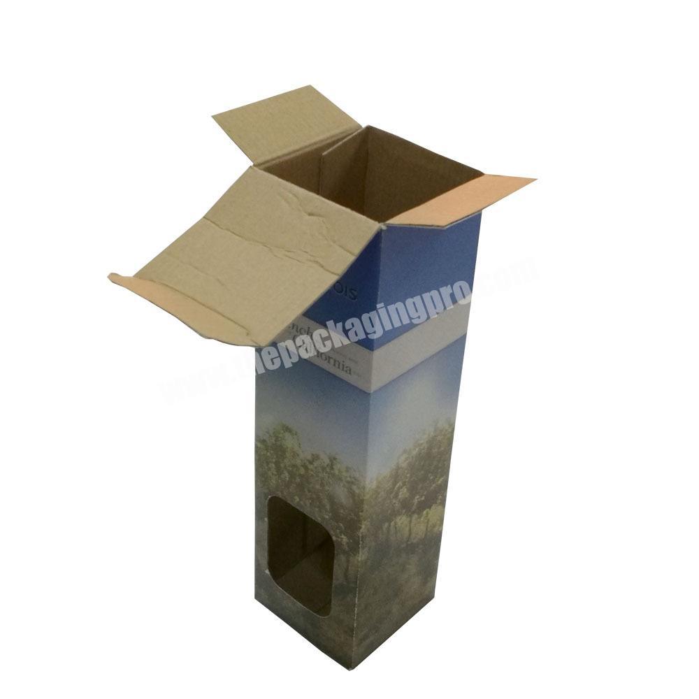 Recyclable Gift Box Soft Touch Kraft Cardboard 250g Customized Printed Cheap Thermos Cup Packaging Boxes