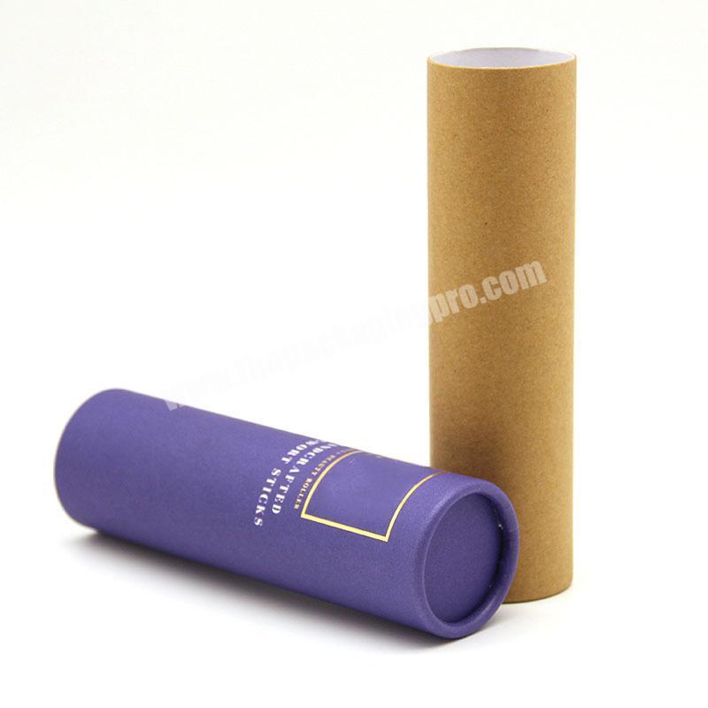 Recyclable eco-friendly cosmetic packaging paper tube container cosmetic bottles