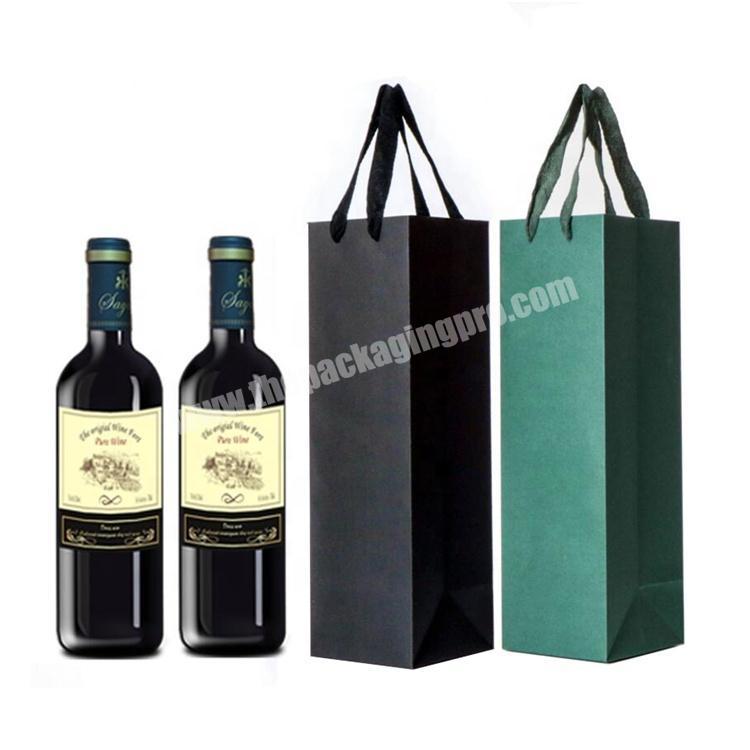 Recycle gift carry bags for packaging wine