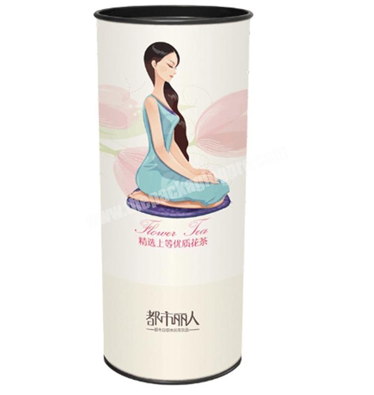 Paper tube packaging for cloth  container for round paper  packaging for gift
