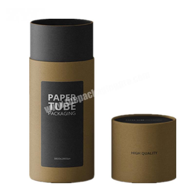 Recycled Material Cylindrical Shape Cardboard Tea Round Box