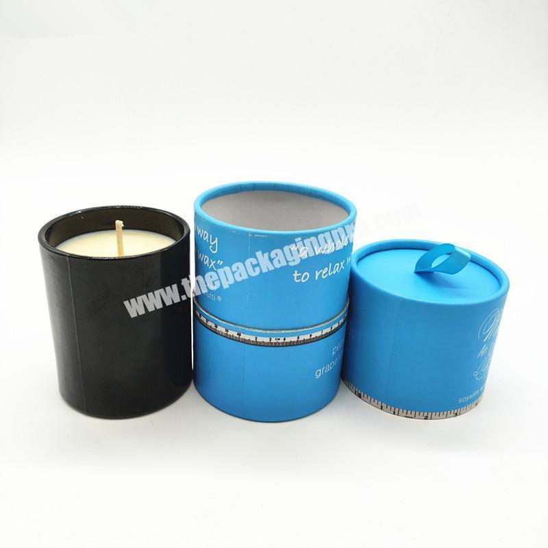 Eco friendly paper tube packaging kraft paper packaging cardboard tube for candle paper tube