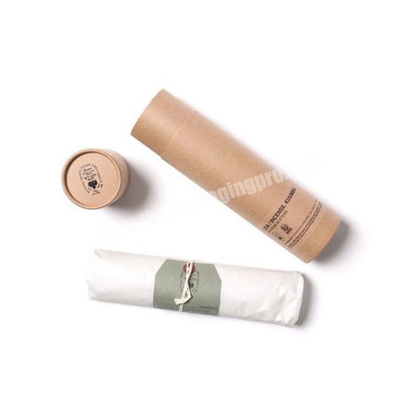 Recycled paper packaging tube candle paper tube packaging T-shirt paper tube packaging