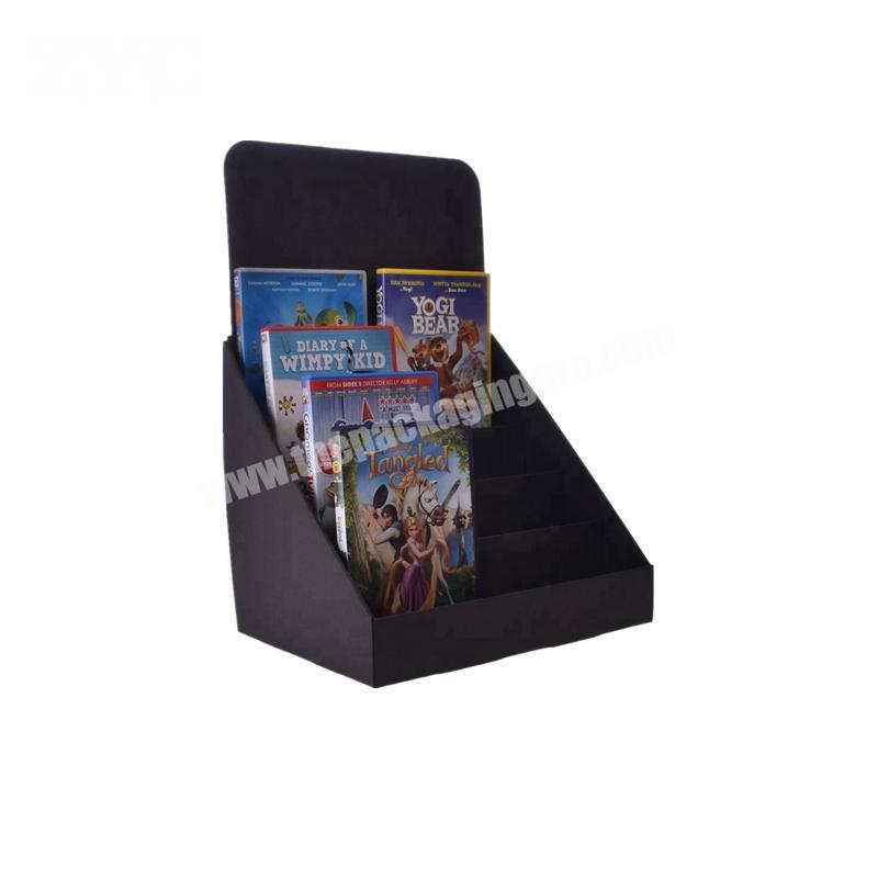 Retail Pop up Cardboard Books Counter Display Stand