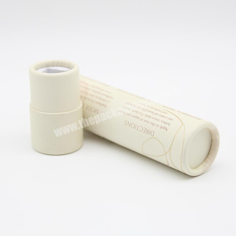 Round Cardboard Cylinder Paper Tube Fragrance Perfume Box for Bottle Cosmetic Packaging