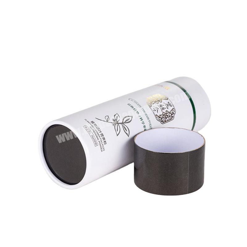 Skin care element packaging paper tube Hairdressing product packaging paper can Customized paper tube packaging