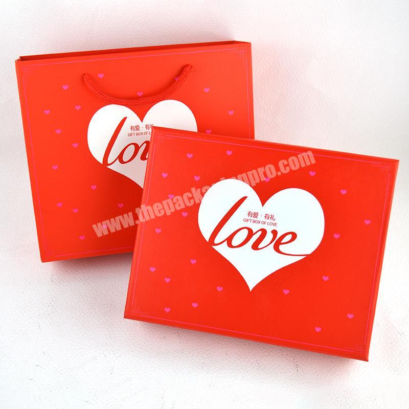 Spot Customizable Hair Store Cardboard Paper Box For Cosmetic Backpack Gift Packing Box With Bag