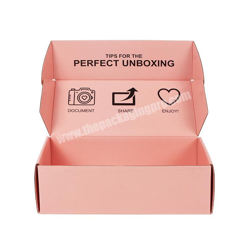 Supplier Small Cheap Custom Color Printed Tuck Top Mailer Mailing Cardboard Paper Packaging Corrugated Perfume Box for Apparel