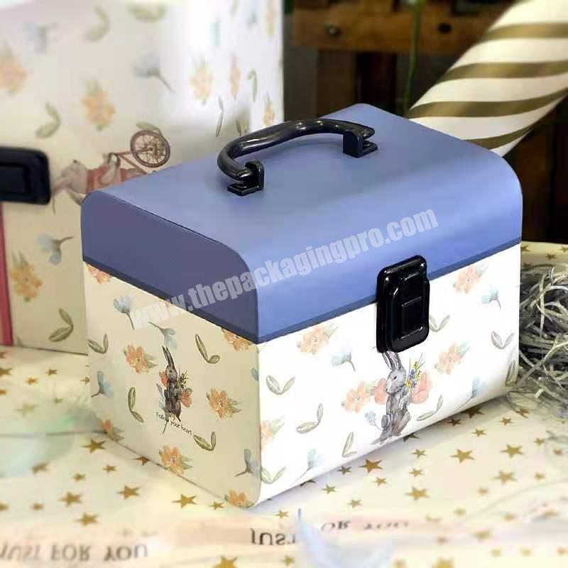 Surprise Gift Box Treasure Package Box Adorable Lock Box