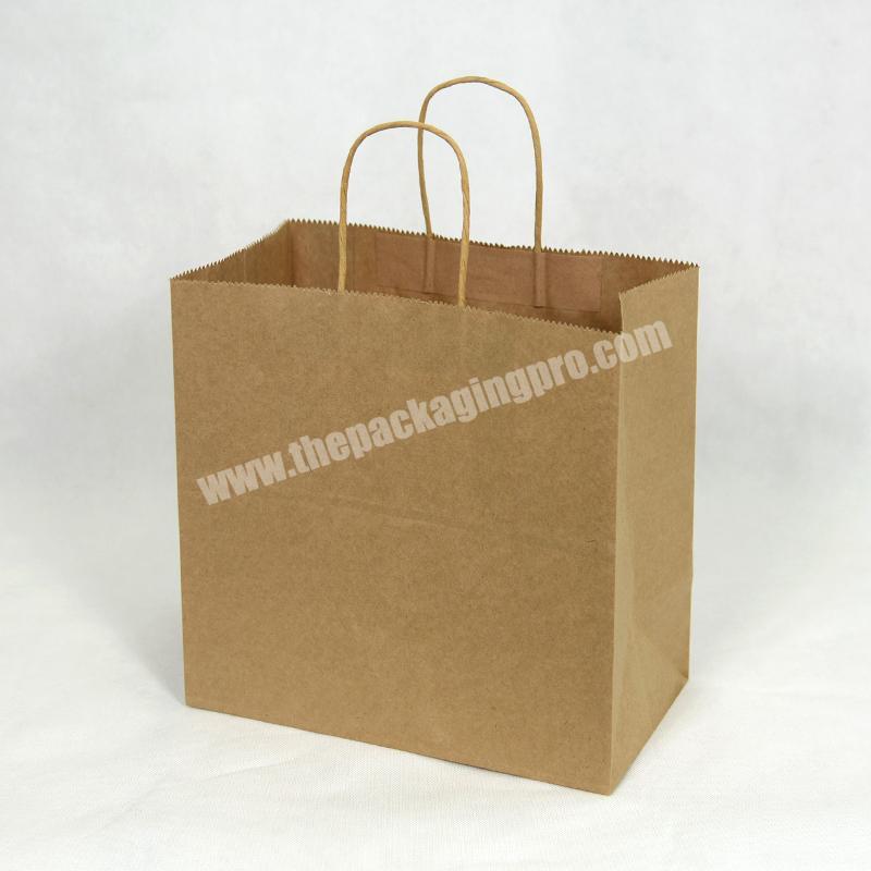 Take Away Food Containers Brown Kraft Paper Packaging Bags