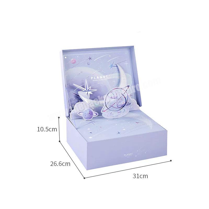 The new custom  printing paper box cardboard box for gift or another Exquisite things packaging