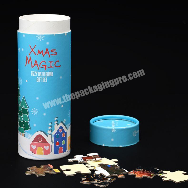 Top Grade Fancy Recycled Puzzle Packaging Tube