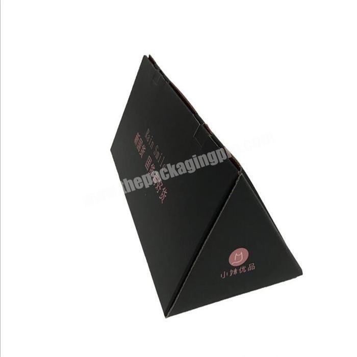 Triangle Rigid Custom Size Umbrella Gift Boxes Corrugated Shipping  Mailer  Box