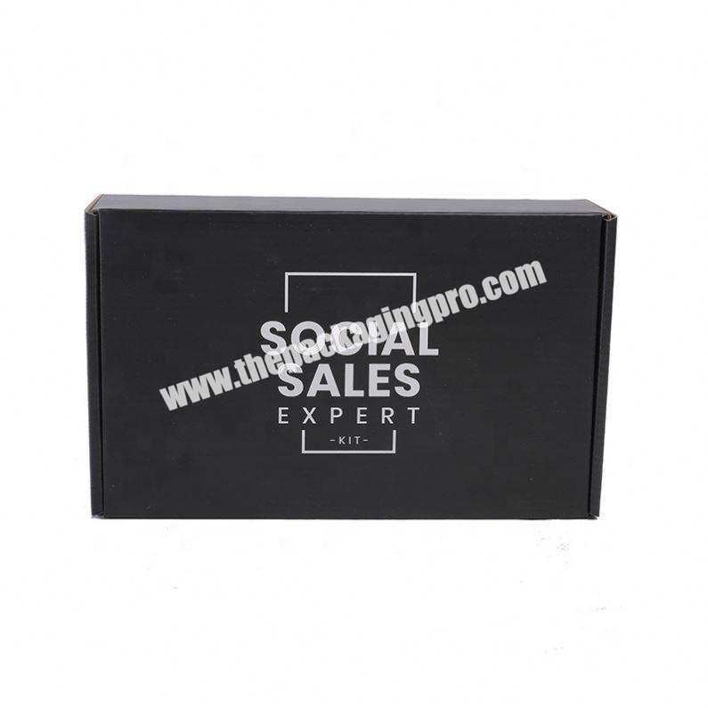 wholesale custom pink corrugated shipping box with sliver logo printing