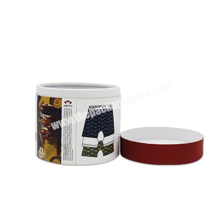 Custom  logo Tampon paper tube box packaging for tea coffee