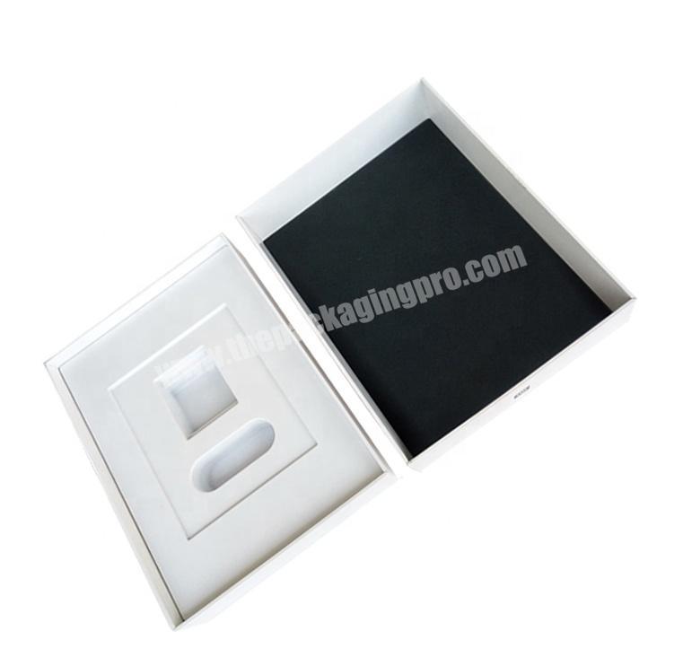 Shop WHOLESALE STORAGE WHITE GIFT PAPER COMPUTER PACKAGING CARDBOARD BOX WITH FOAM INSERT