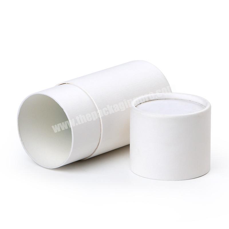 Your own design Biodegradable Round Paper Box For Tea Packaging Cylinder Tube