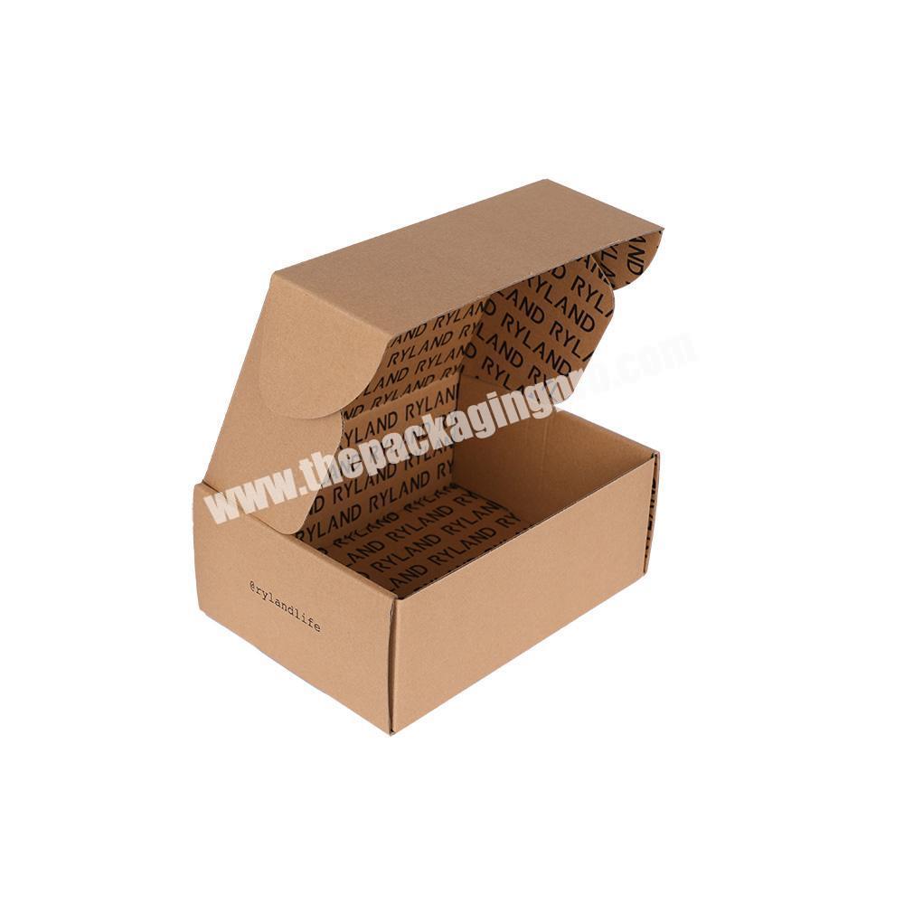 Brown Kraft Paper Corrugated Shipping Box Yoga Mat Packaging Box