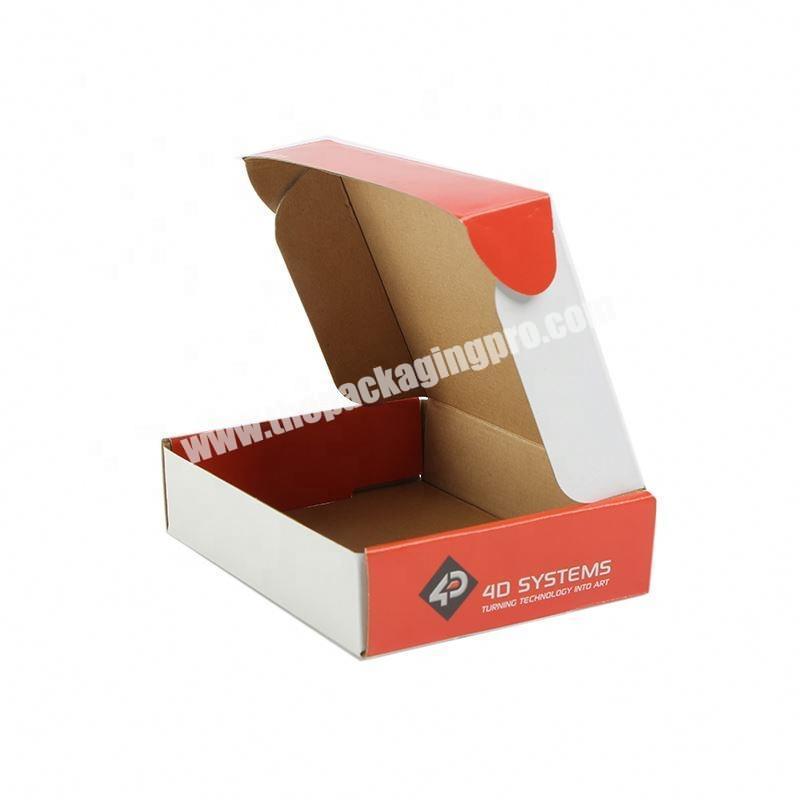 Custom luxury corrugated paper shoe packaging boxes retail
