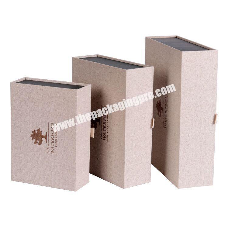 Fashion Luxury Gift Paper Box For Garments circle gift Folding Clothing Boxes Crownwin Packaging