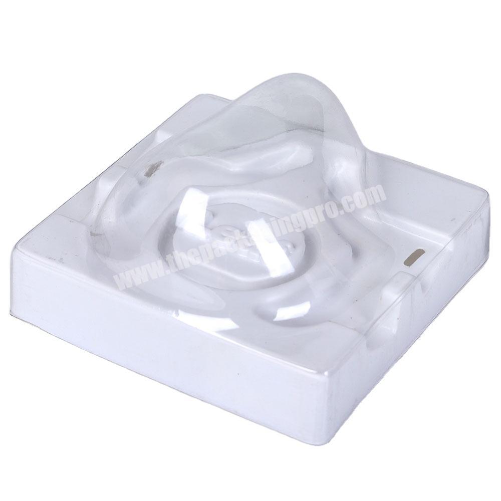 Wholesale Custom PET PVC Plastic Clear Transparent White  Packaging Blister Package