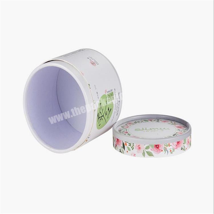 Wholesale Custom eco friendly  packaging paper jar cosmetic kraft round paper core tube for lip balm,deodorant,lipstick