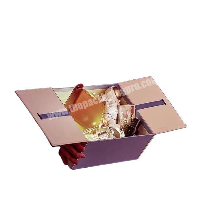 Wholesale Custom paper box and accessories have same design paper bag for gifts