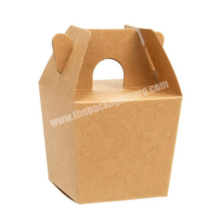 Wholesale Disposable biodegradable Take Away Food Packing Box Chinese Take Out Container Kraft Paper boxes