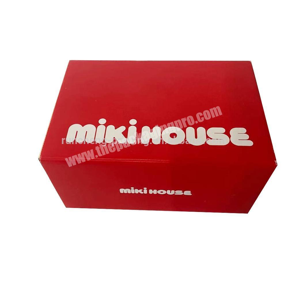 Wholesale Factory Supplies Recycled Cardboard Shipping Boxes Matte Square Apple Box