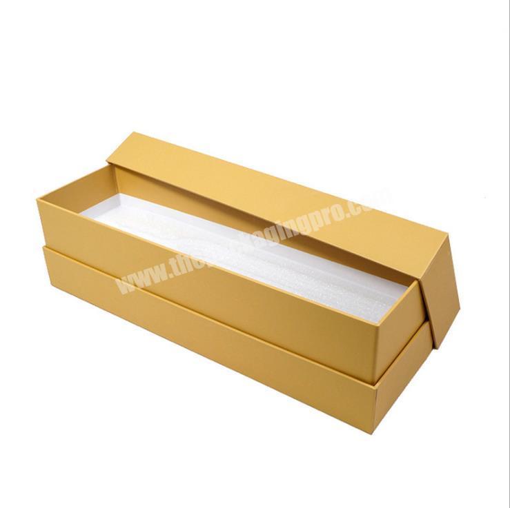 Wholesale Luxury Watches Men Ring Masonry Base Lid Packaging Paper Cardboard Packing Box With Eva Insert