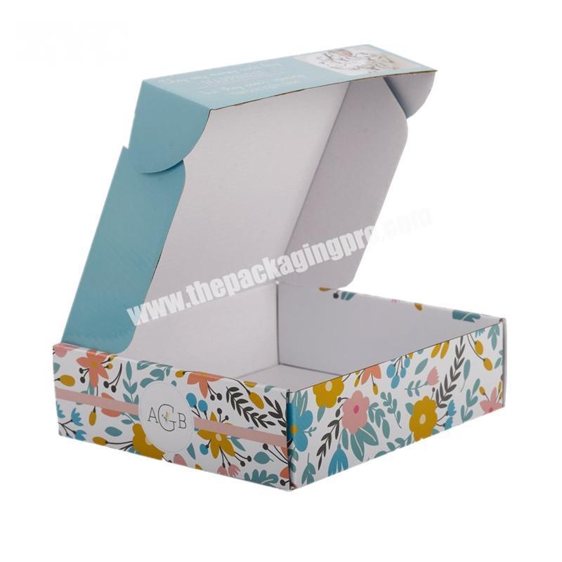 Wholesale Mailer Box Corrugated Cardboard Mailing Shipping Packaging Box for Clothes