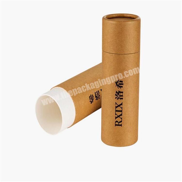 Wholesale Mailing Kraft Tubes Containers Small Cardboard Tubes Paper Tube Packaging For Date Cable USB