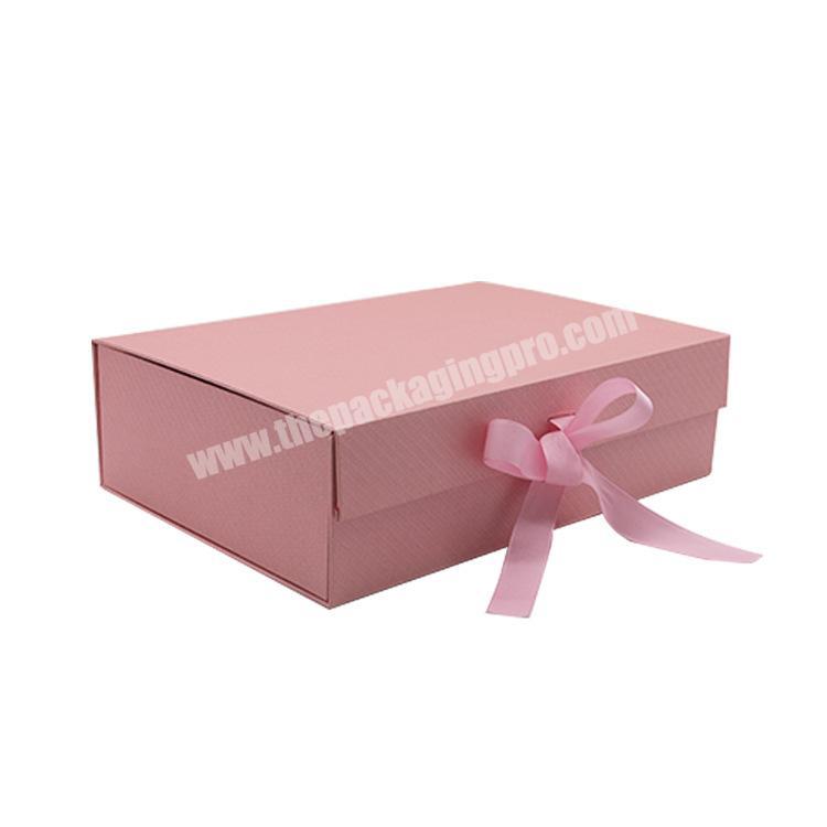 Wholesale custom magnet luxury gift cosmetic box for jewelry pink box packaging for glass