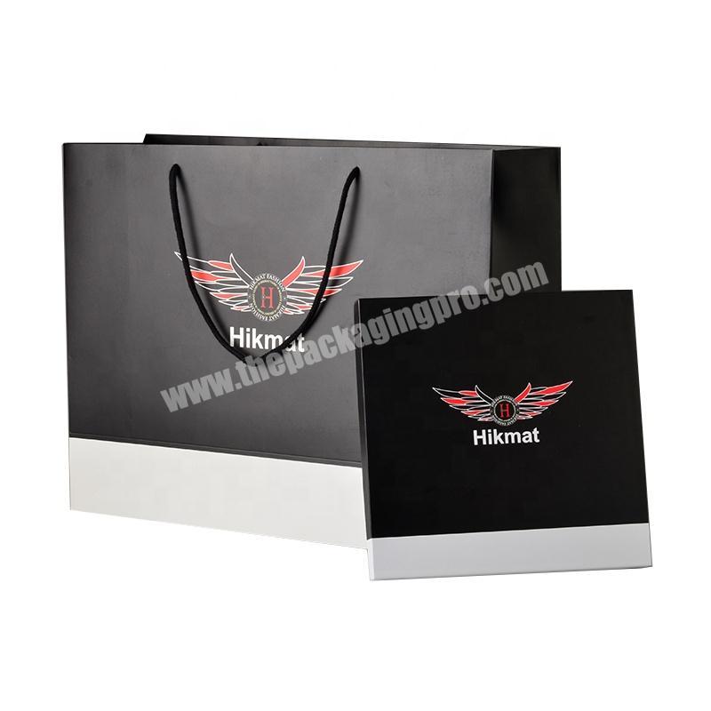 Wholesale custom packaging shopping bag luxury custom paper bag