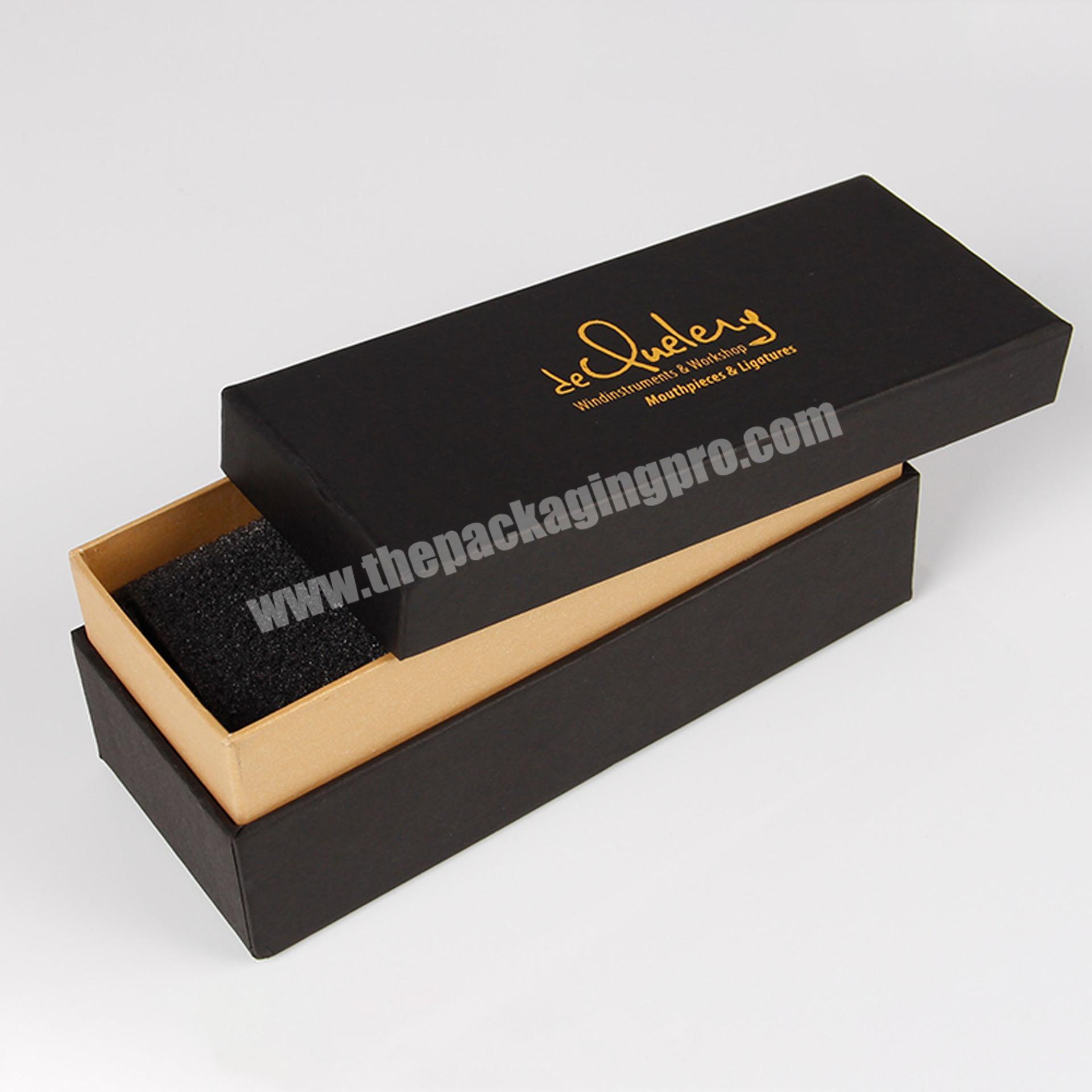 Wholesale custom printed rigid perfume packaging box a gift boxes with foam insert with custom logo