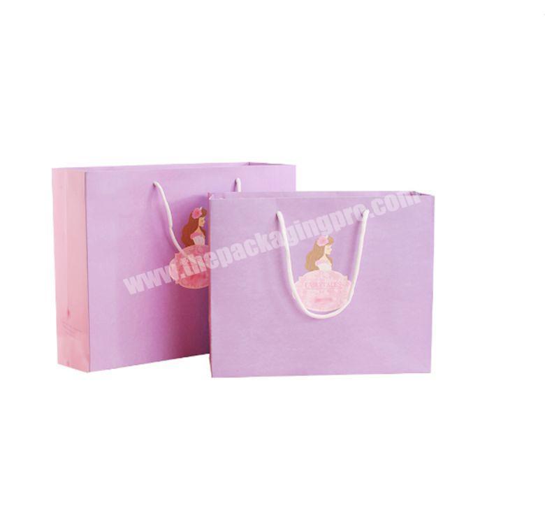 Wholesale factory wholesale custom cardboard paper bag for gift packaging