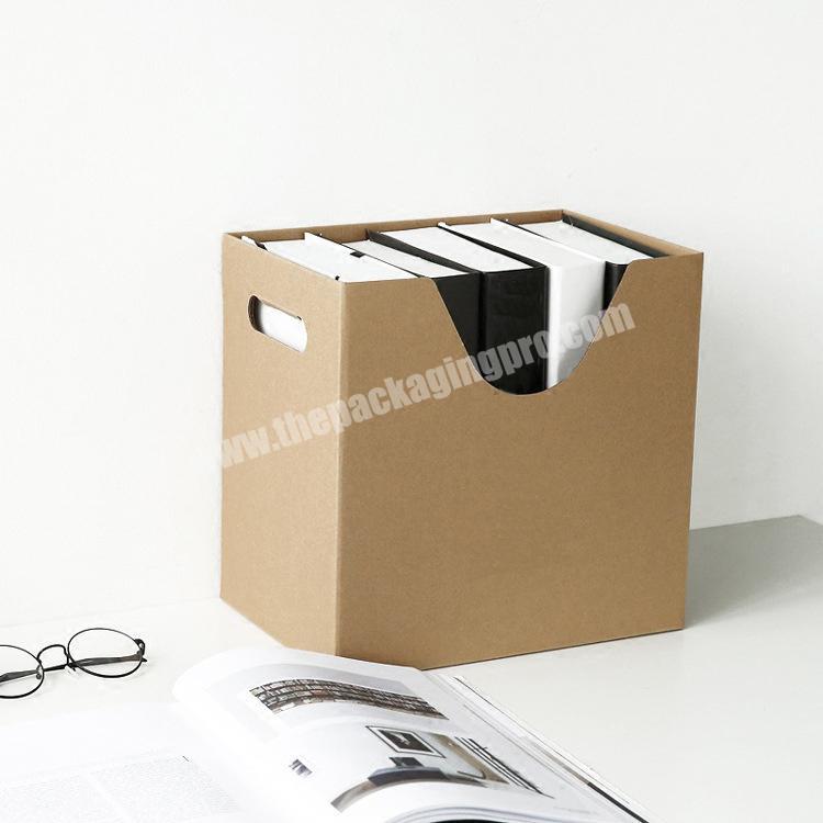 Wholesale kraft carton packaging moving paper sheet storage box