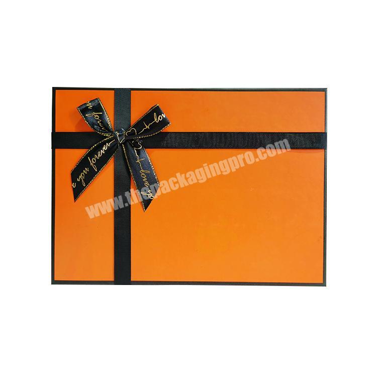Wholesale large cardboard packaging box custom logo luxury paper gift box