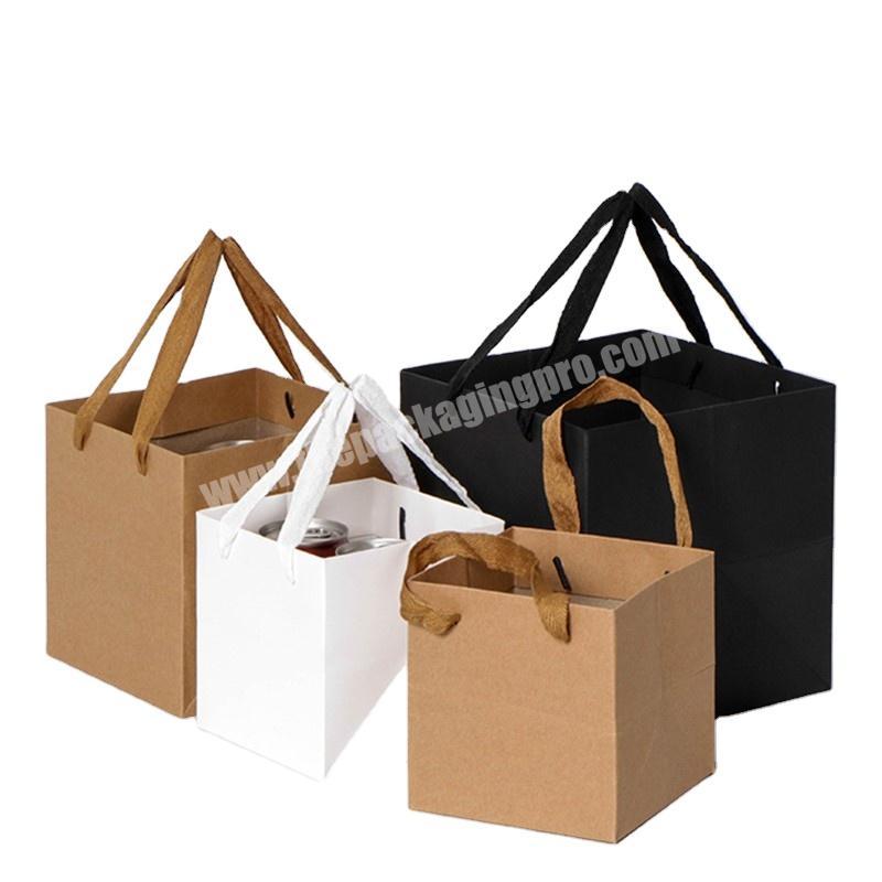 Wholesales Square Cake Carrier Bags Multifunction Shopping Bags Gift Packing Box For Valentine's Day