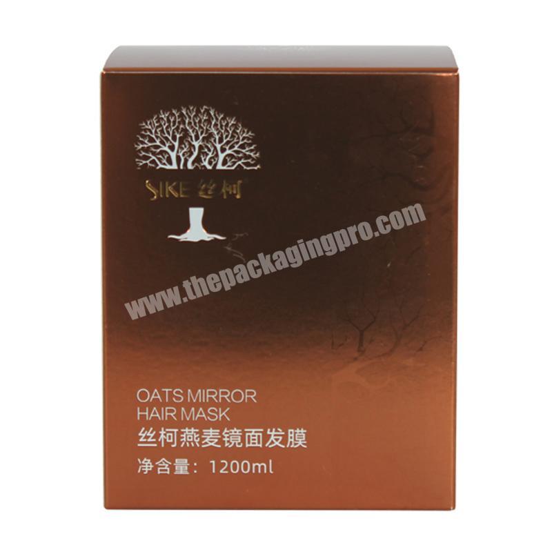 Yongjin China Custom Logo Printing Cosmetic Personal Care Paperboard Packaging Paper Box