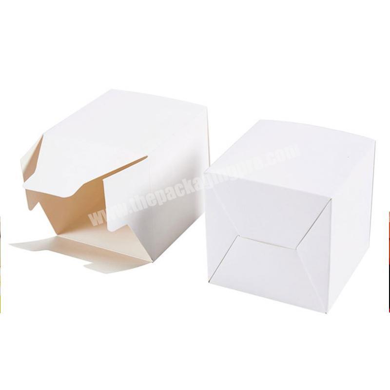 Yongjin China Home Party Muffin Cake Gift Packaging Paper Box Kraft with Window