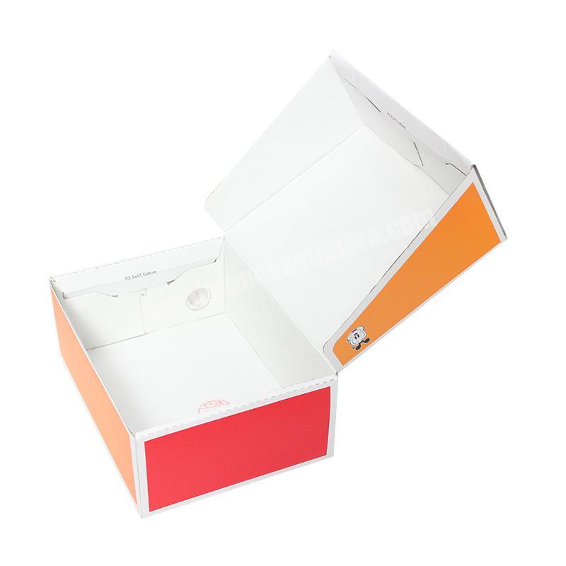 Yongjin Color Printing Hot Sale Corrugated Shoe Box Shipping Box With Logo