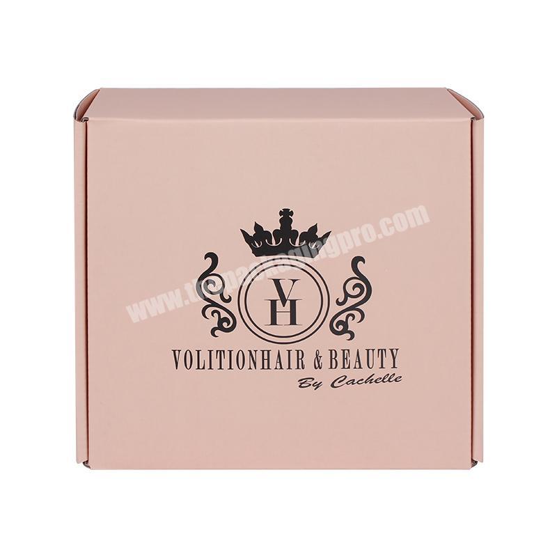 Yongjin Custom Logo Board Mailer Shipping Box Printed Clothes for Snack Cosmetics Makeup Products Box Monthly Subscription Box