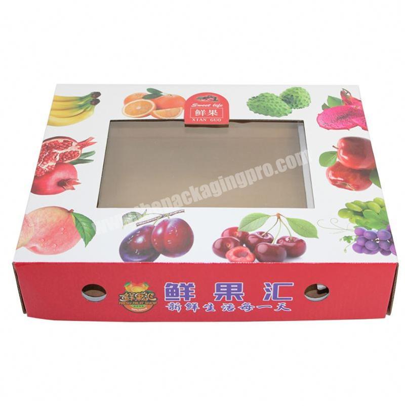 Yongjin Double Wall Cardboard Corrugated Paper Carton Home Appliance Produce Shipping Fruit custom Paper Packaging Box