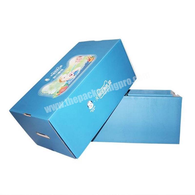 Yongjin Large Corrugated Board carton paper box cardboard box scarf packaging