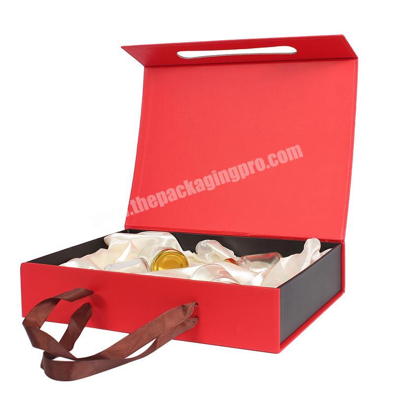 Yongjin customized essence box boutique carton large cosmetic packaging box design custom beauty products gift box