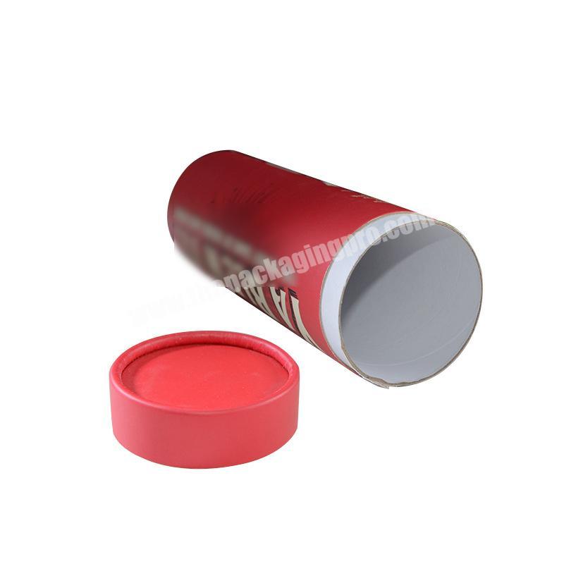 biodegradable cosmetic containers lipgloss paper tube paper box round packaging
