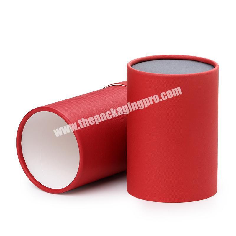 Eco friendly customized food packaging cardboard tubes for protein powder