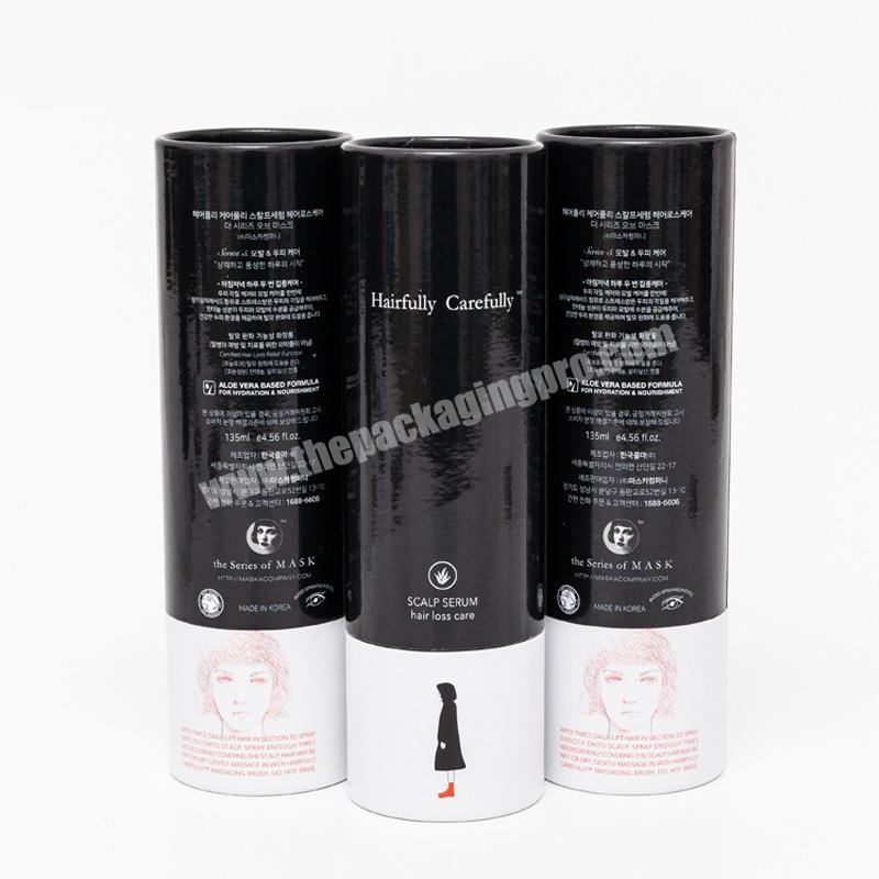 cardboard container paper tube for dry shampoo
